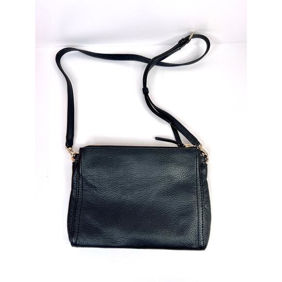 Kate Spade Cobble Hill Lilibeth Crossbody Bag Purse in Black Leather Gold - Picture 3 of 8